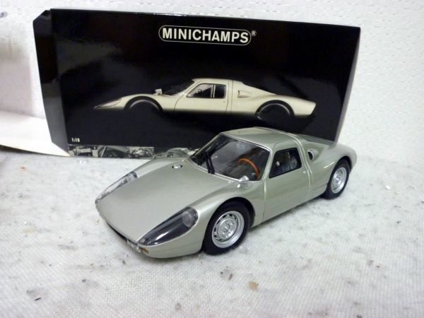 ミニチャンプス ポルシェ 904 GTS 1/18 ミニカー