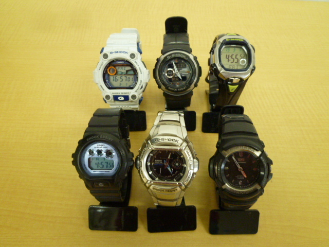 エ*)様 CASIO G-SHOCK 6個セット オンラインストア【公式】 CASIO/カシオ G-SHOCK 6点 セット まとめ