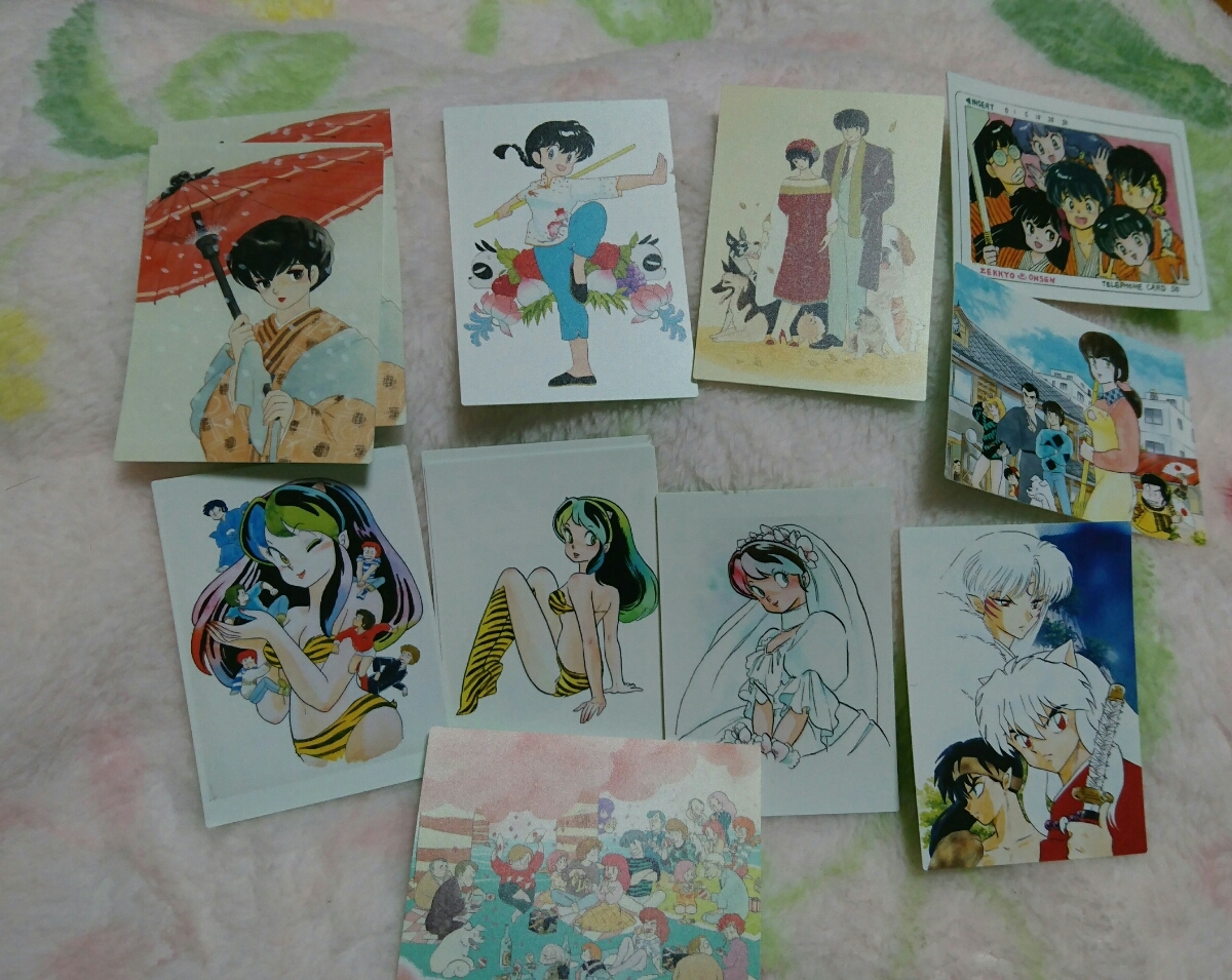 うる星やつら らんま めぞん一刻 犬夜叉 カード 高橋留美子 サンデー 食玩 グッズ うる星やつら 売買されたオークション情報 Yahooの商品情報をアーカイブ公開 オークファン Aucfan Com