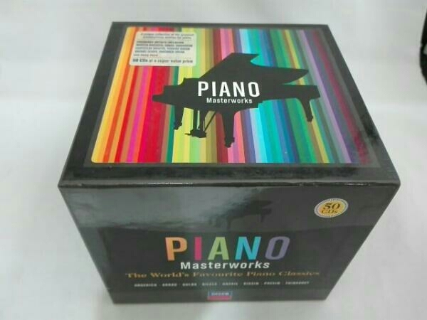 美品‼️PIANO Masterworks CD 50枚 ジャンク 【管理番号f】輸入盤 PIANO Masterworks The Worlds