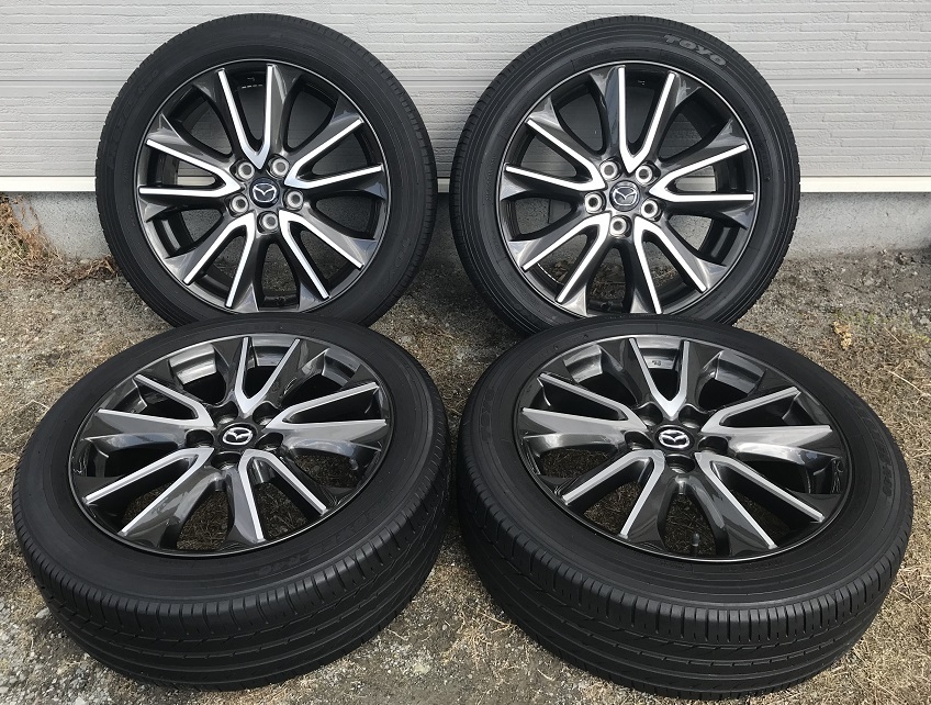 MAZDA CX-3 純正タイヤホイールセット 215/50r18 MAZDA マツダ CX-3 純正 ホイール タイヤセット 18インチ 215/50R18