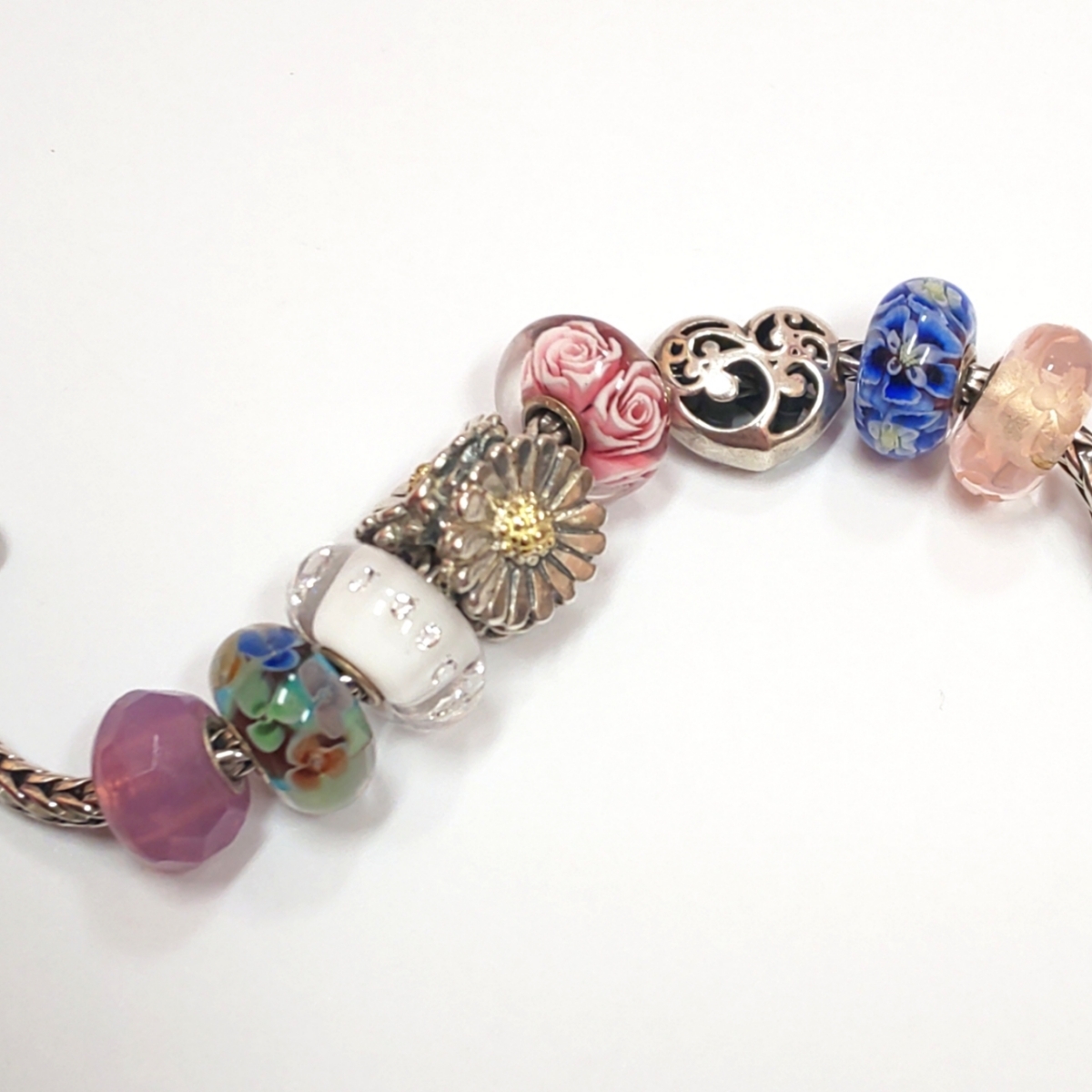 トロールビーズ TROLLBEADS【オールドピンクプリズム】オールドリタイ 