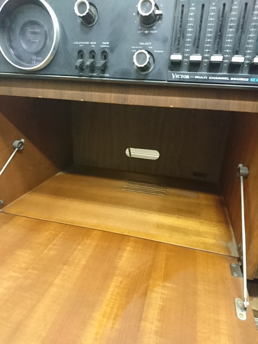 744▽VICTOR/ビクター ステレオ SSL-66D（SEA66D） ラジオOK