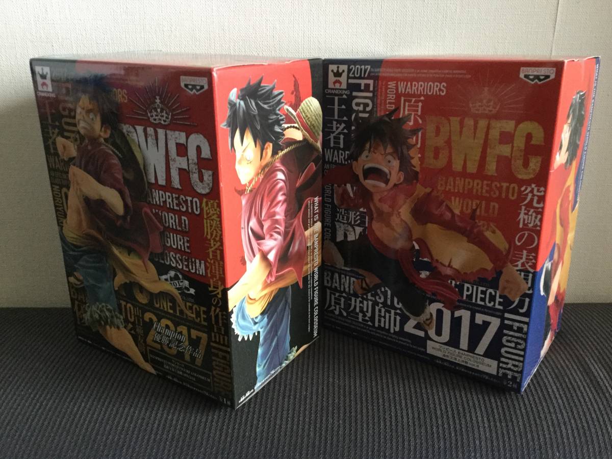 ワンピース Bwfc World Figure Colosseum 造形王頂上決戦 17 ルフィ 優勝記念作品 Vol 4 ルフィ 2種セト プライズ モンキー D ルフィ 売買されたオークション情報 Yahooの商品情報をアーカイブ公開 オークファン Aucfan Com