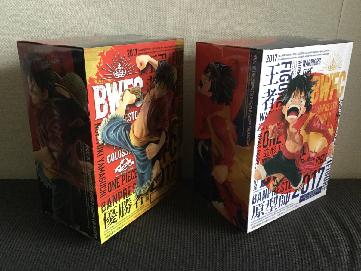 ワンピース Bwfc World Figure Colosseum 造形王頂上決戦 17 ルフィ 優勝記念作品 Vol 4 ルフィ 2種セト プライズ モンキー D ルフィ 売買されたオークション情報 Yahooの商品情報をアーカイブ公開 オークファン Aucfan Com
