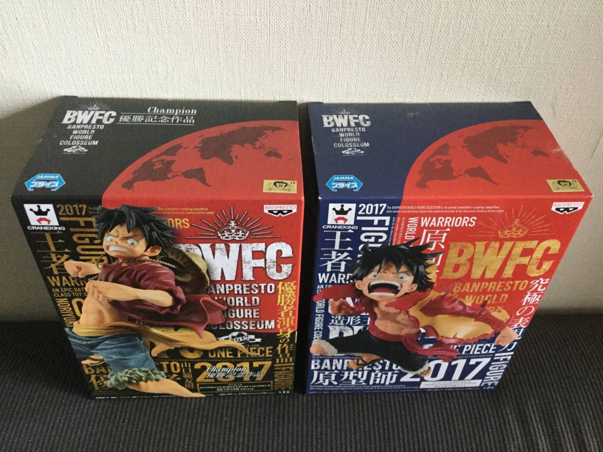 ワンピース Bwfc World Figure Colosseum 造形王頂上決戦 17 ルフィ 優勝記念作品 Vol 4 ルフィ 2種セト プライズ モンキー D ルフィ 売買されたオークション情報 Yahooの商品情報をアーカイブ公開 オークファン Aucfan Com