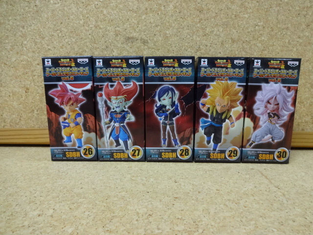 ◆スーパードラゴンボールヒーローズ　ワールドコレクタブルフィギュアvol.6 　全5種_1
