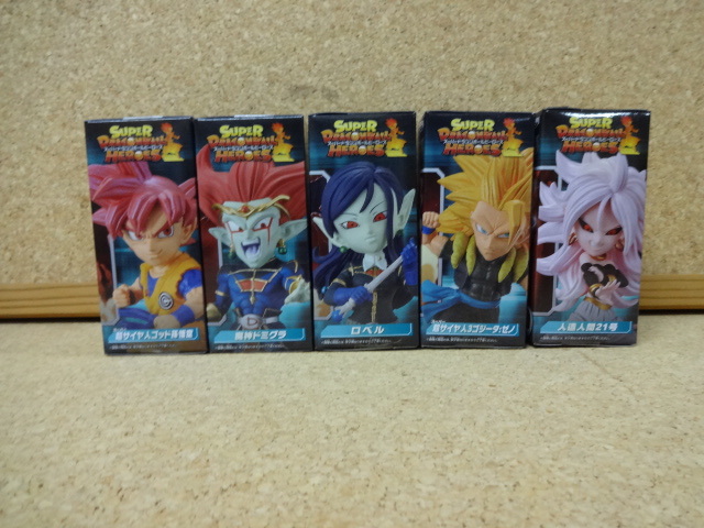 ◆スーパードラゴンボールヒーローズ　ワールドコレクタブルフィギュアvol.6 　全5種_2