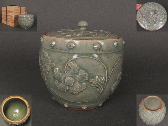 龍泉窯 | - Yahoo!オークション 青磁」の落札相場・落札価格 「七官 箱