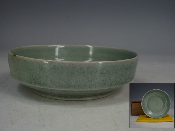 本物保証，新作登場 蒐集家蔵品 中国陶瓷器 青磁筆洗 幅15.5㎝ 龍泉窯 青瓷鉢 青磁碗 青釉盞 宋 李朝 高麗 茶道具 煎茶道具 陶瓷器 陶磁器 古美術 5230(宋)｜売買されたオークション情報、yahooの商品情報をアーカイ 宋