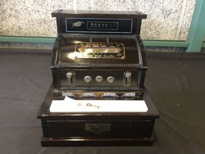 昭和レトロ 木製レジスター アンティーク 値下 レトロ レジのYahoo