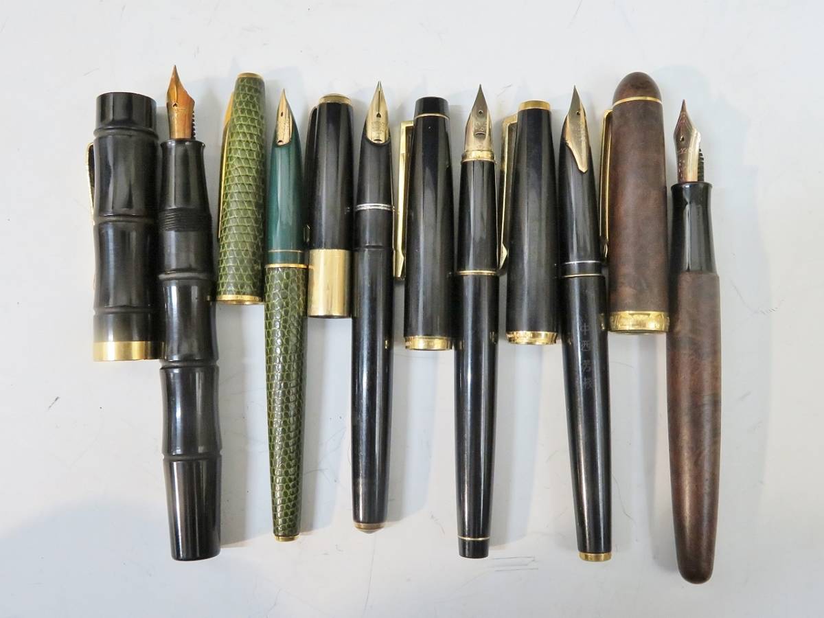 13803 万年筆 ヴィンテージ 万年筆 Warranted PLATINUM プラチナ river