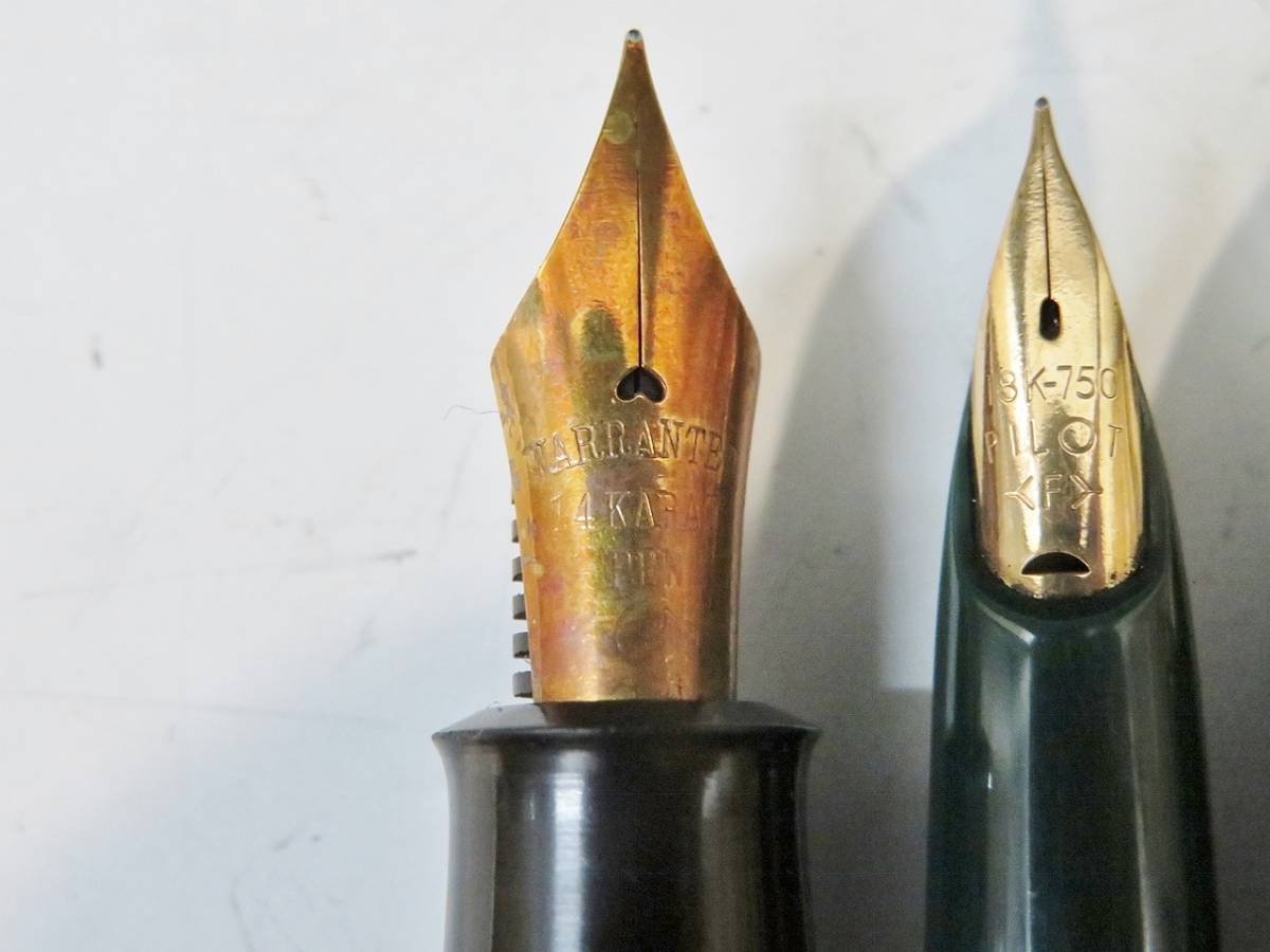 13803 万年筆 ヴィンテージ 万年筆 Warranted PLATINUM プラチナ river