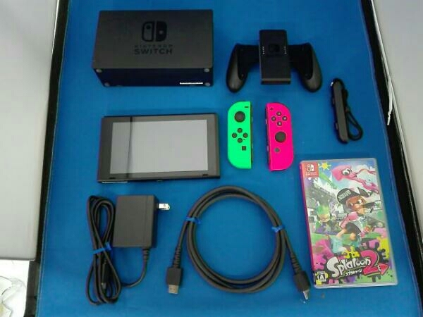 初期化動作確認済 Nintendo Switch スプラトゥーン2セット ※セーフティ