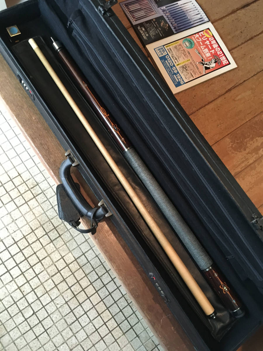 美中古 Focus 装飾ビリヤード キュー ケース付属 ビリヤード専門