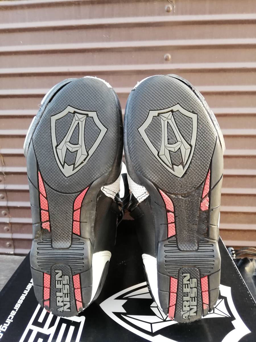 アレンネスレーシングブーツSIZE42 アレン・ネス ブーツ ARLENNESS