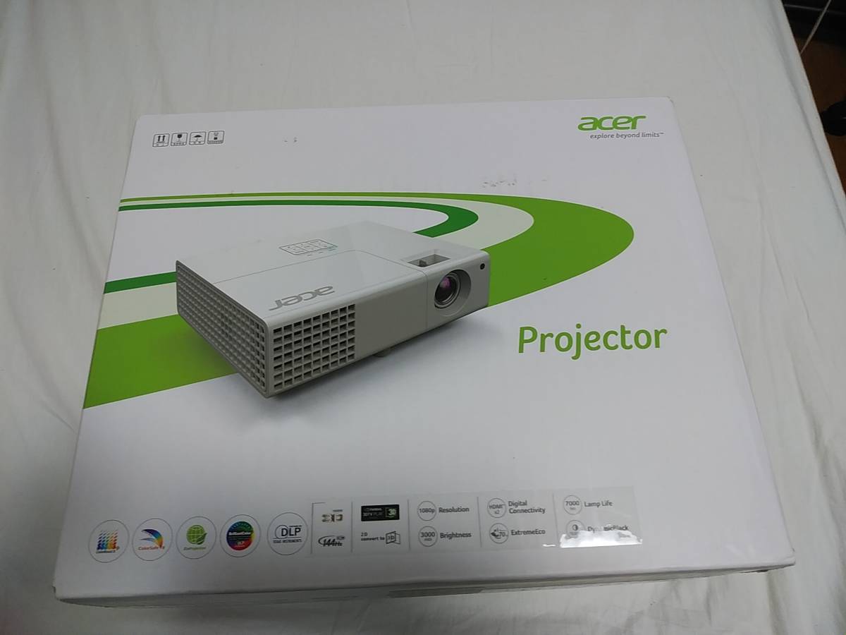 未使用】 Acer フルHDプロジェクター H6510BD 3000ルーメン DLP 映像