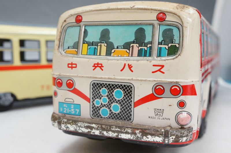 昭和レトロ百貨店 sr0880 新日本観光はとバス ブリキ ブリキのバスから