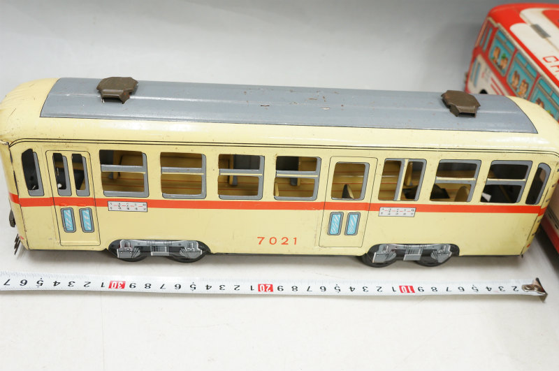 昭和レトロ百貨店 sr0880 新日本観光はとバス ブリキ ブリキのバスから