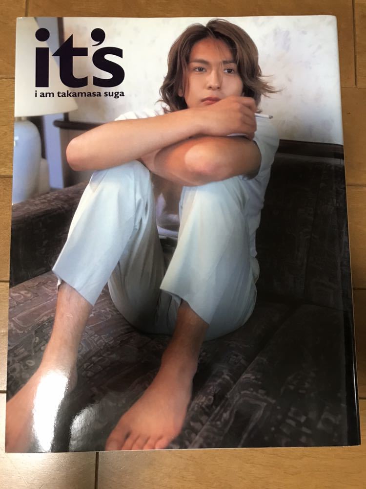 須賀貴匡フォトブック it's サイン入り すが 写真集 直筆サイン入り本