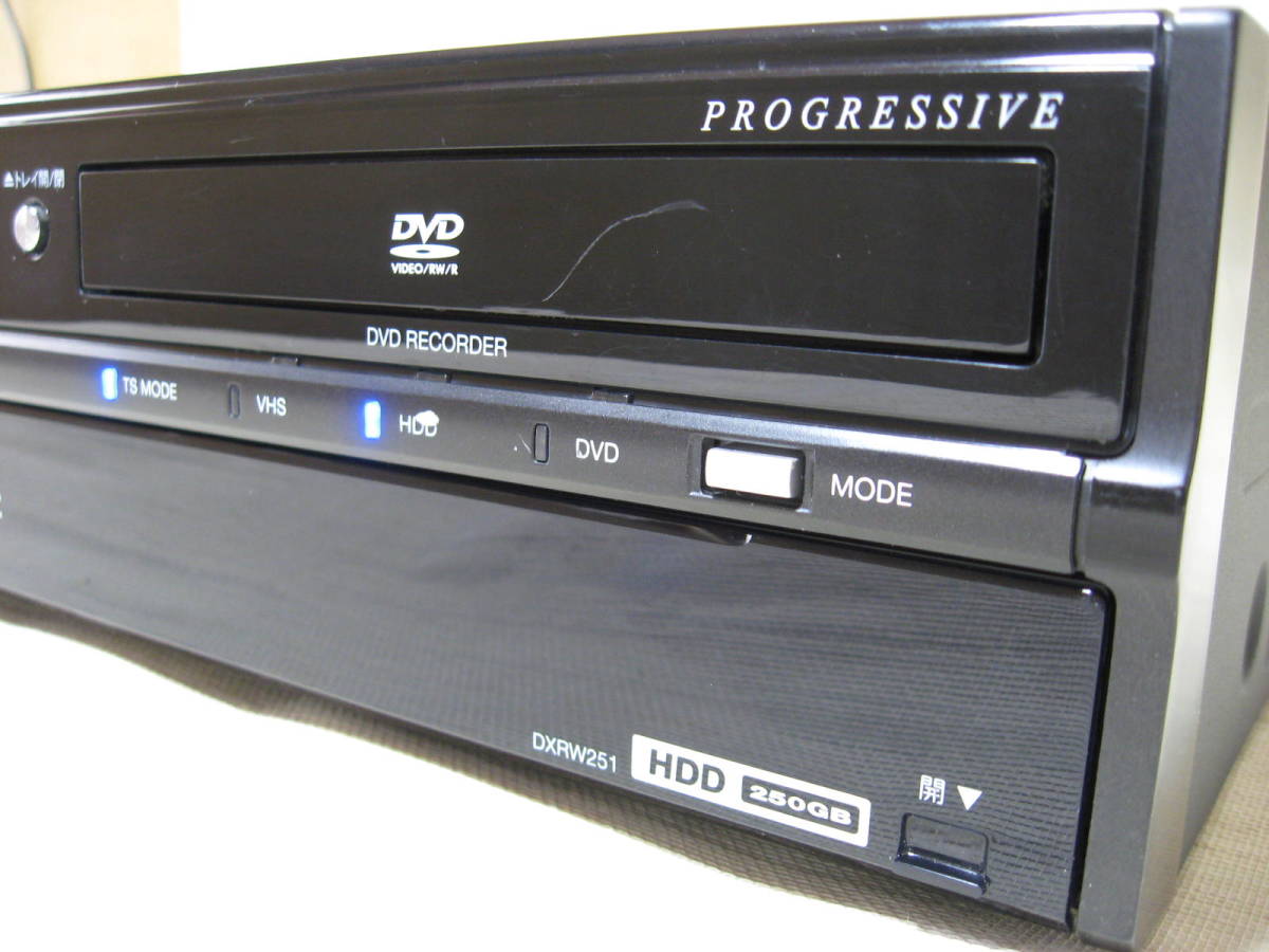 DXアンテナ DXRW251 HDD搭載ビデオ一体型DVDレコーダー DXアンテナ DXRW251 HDD搭載ビデオ一体型DVDレコーダー Amazon | DX