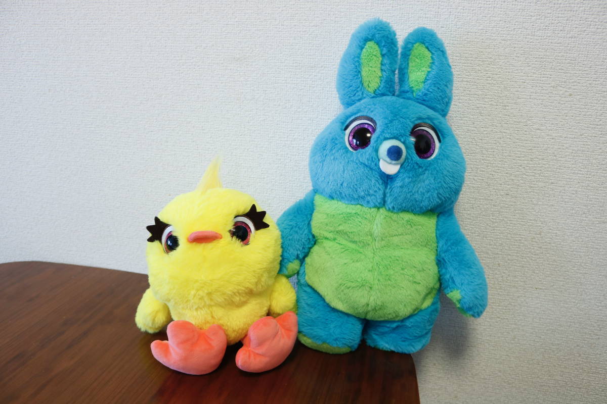 USディズニーストア限定 トイストーリー4 ダッキー＆バニー トーキング