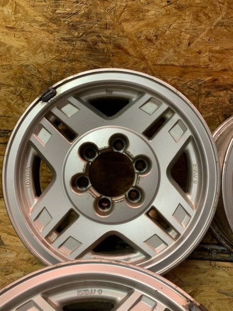 トヨタ ランクル70 78プラド ナロー 純正ホイール 16インチ6J6HPCD139