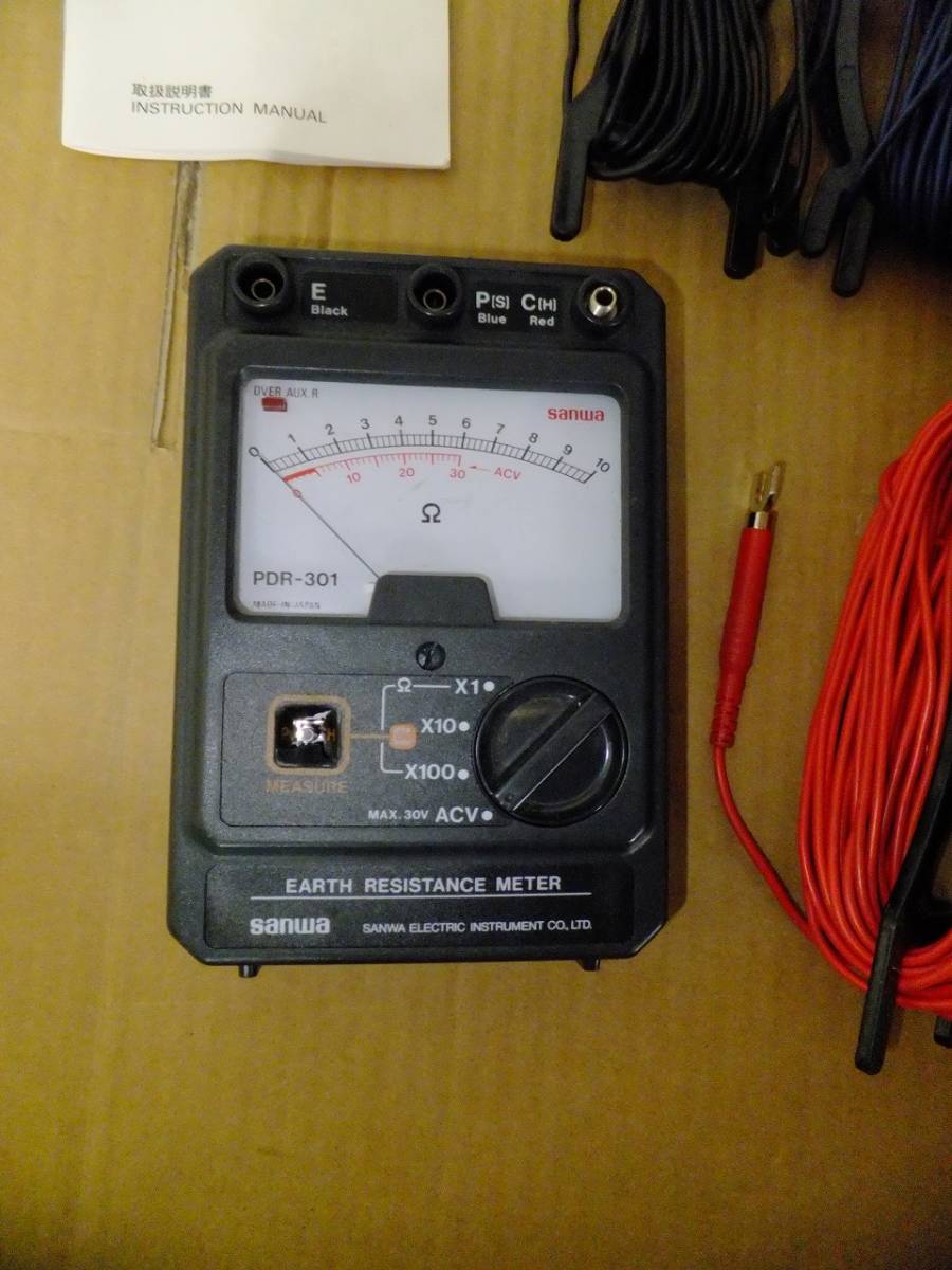 接地抵抗計 PDR-301 | 三和電気計器 通販 ビックカメラ.com 三和電気