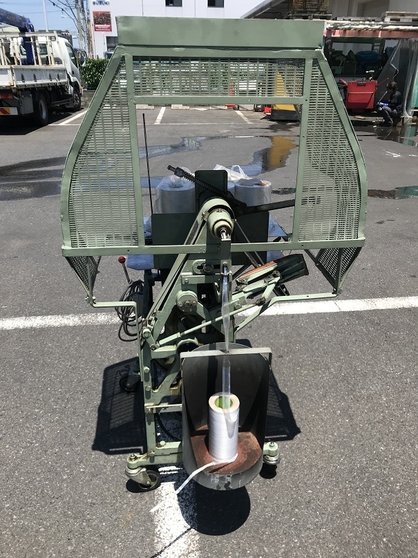 サトー/HIT 自動紐掛機 2回転巻き/自動紐掛け機/自動結束機/梱包機/包装機/紐掛け機/百貨店/スーパー/印刷出版業界など 稼働品 100V