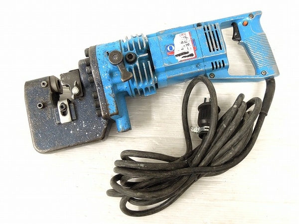 オグラ HPC-18N 電動油圧式パンチャー 切断機 鉄工 電動工具 中古 O3968697