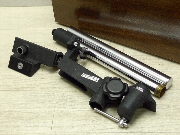 101172/06 Canon/キャノン COPYING STANDモデル3 木箱付/複写台複写装置部品コピーイングスタンド(暗室関連用品 ...