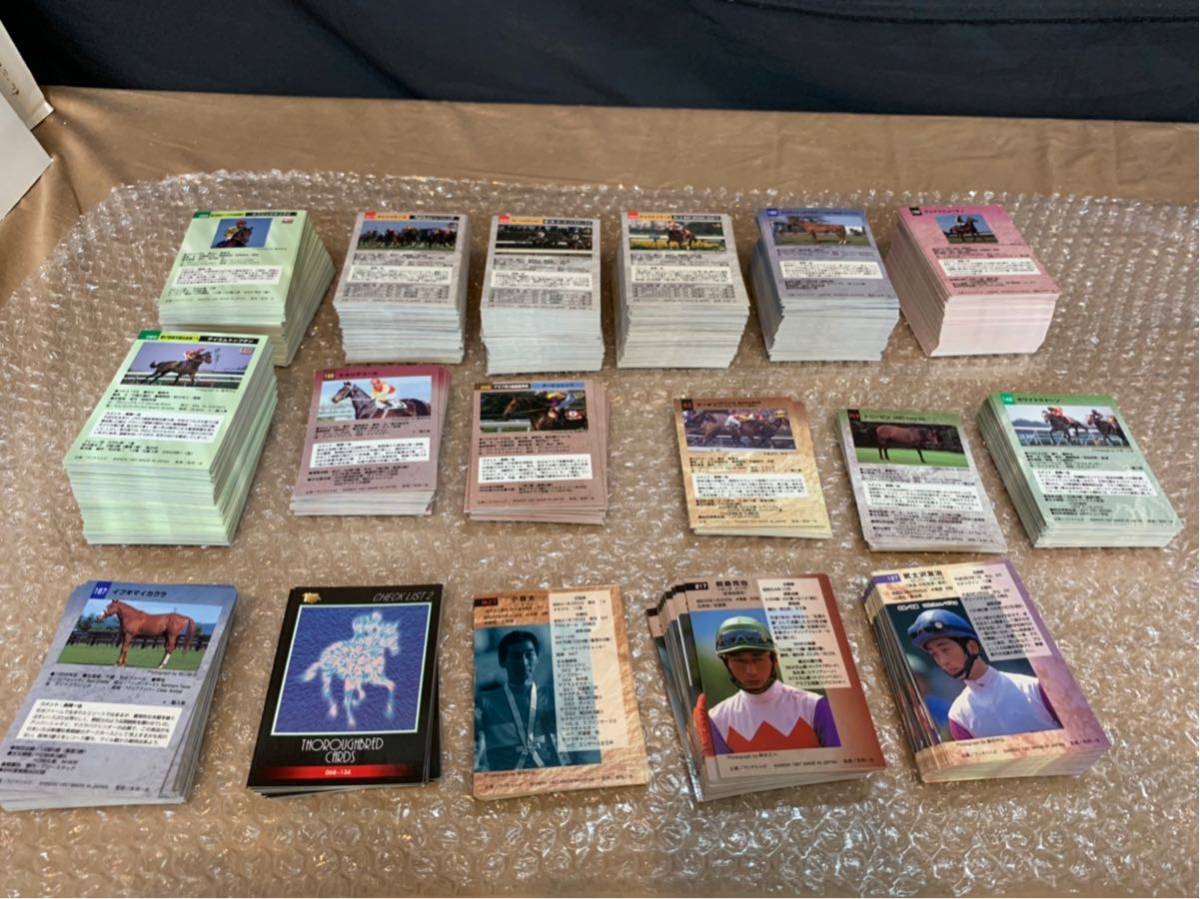 バンダイ 競馬 カード 900枚以上 重複あり 1997 ラジオたんぱ 大量 コレクション (190613E-3-3)_2