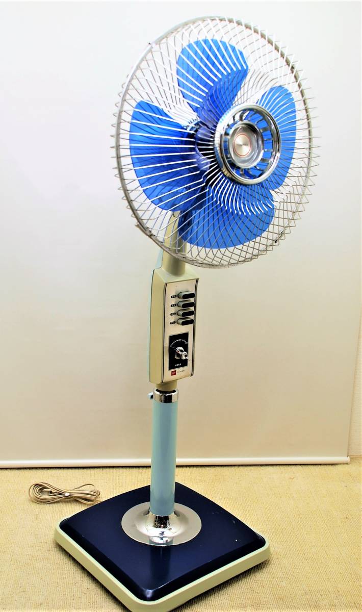 【キキ】東芝　大型扇風機　S-35F21　4枚羽　状態良好　昭和レトロ キキ】東芝 大型扇風機 S-35F21 4枚羽 状態良好 昭和レトロ キキ】東芝