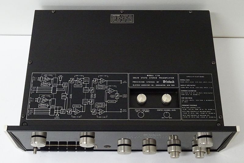 C26 McIntosh マッキントッシュ プリアンプ コントロールアンプ