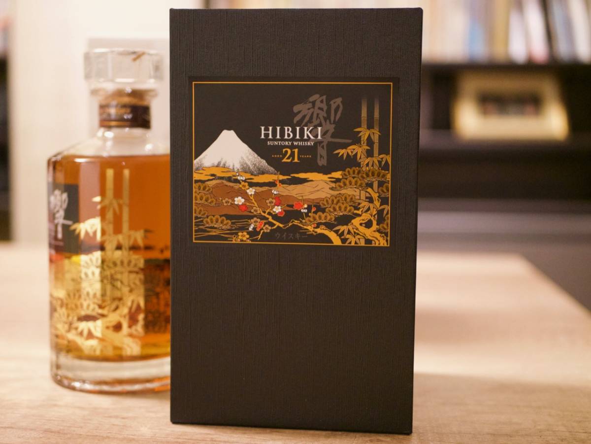 サントリー 響 21年 700ml 意匠ボトル ＜花鳥風月＞ 箱付新品 SUNTORY