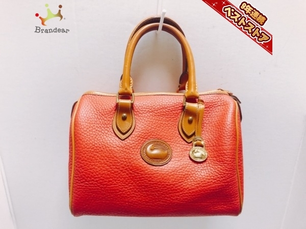 ドゥーニーアンドバーク DOONEY&BOURKE ハンドバッグ レザー レッド