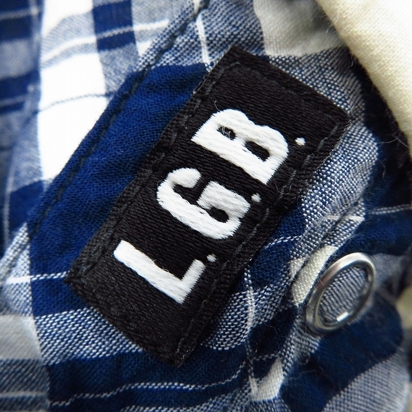 L.G.B. ルグランブルー 長袖 カットソー ロングスリーブ クロス 十字架