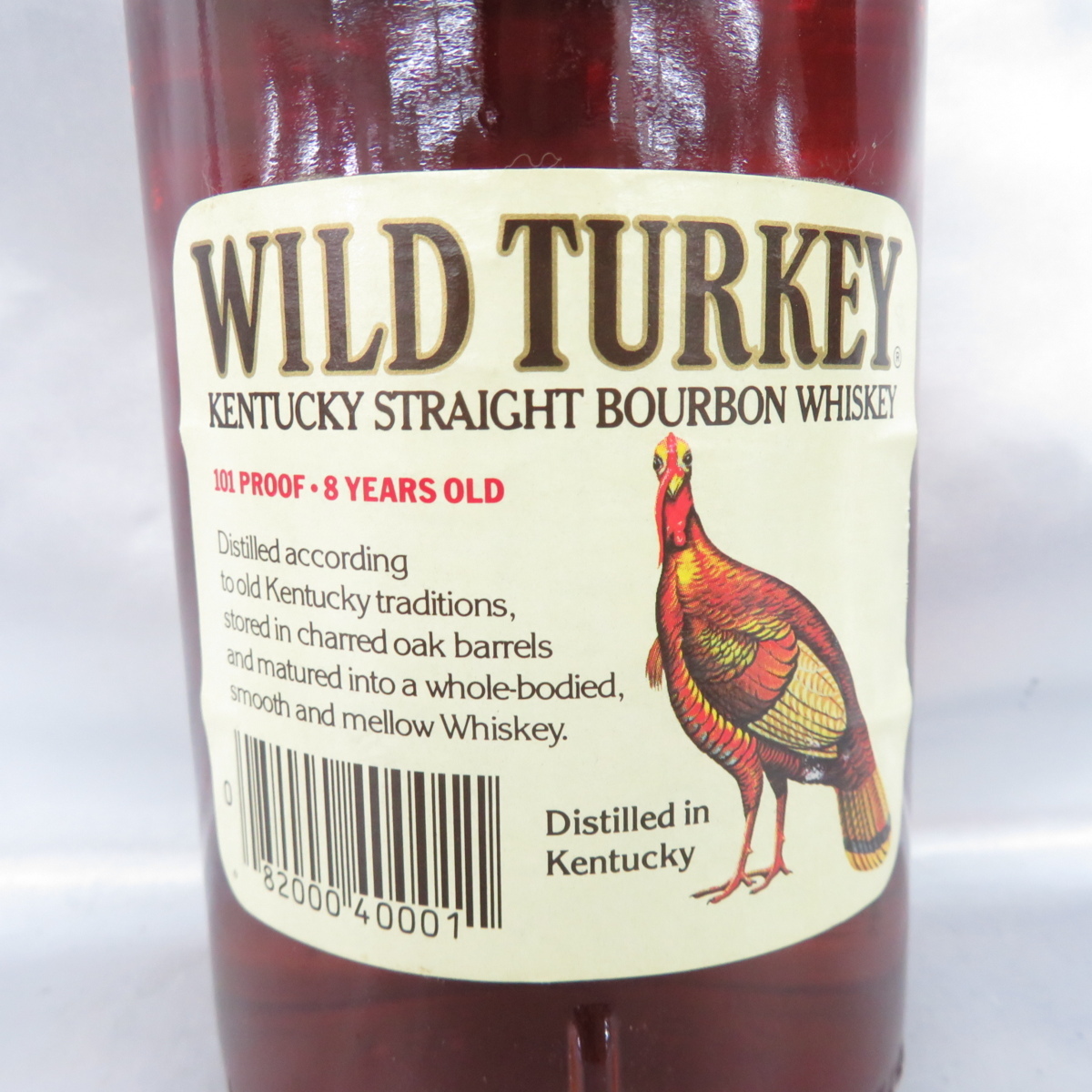WILDTURKEY ☆未開栓☆WILD TURKEY ワイルドターキー 8年 旧ラベル