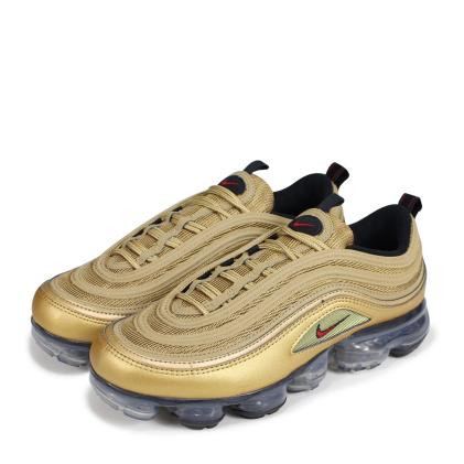 新作入荷，定番 26cm ナイキ エア ヴェイパーマックス 金 ゴールド NIKE AIR VAPORMAX &lsquo;97 max htm vapor AJ7291 700 ベイパー 1997 スニーカー(26.0cm)｜売買されたオークション情報、yahooの商品情報をアーカイブ公開 - オ 26.0cm