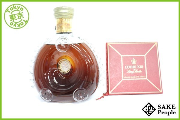 ◇1円～ ルイ 13世 金キャップ 700ml 40% 冊子 コニャック ルイ13世金