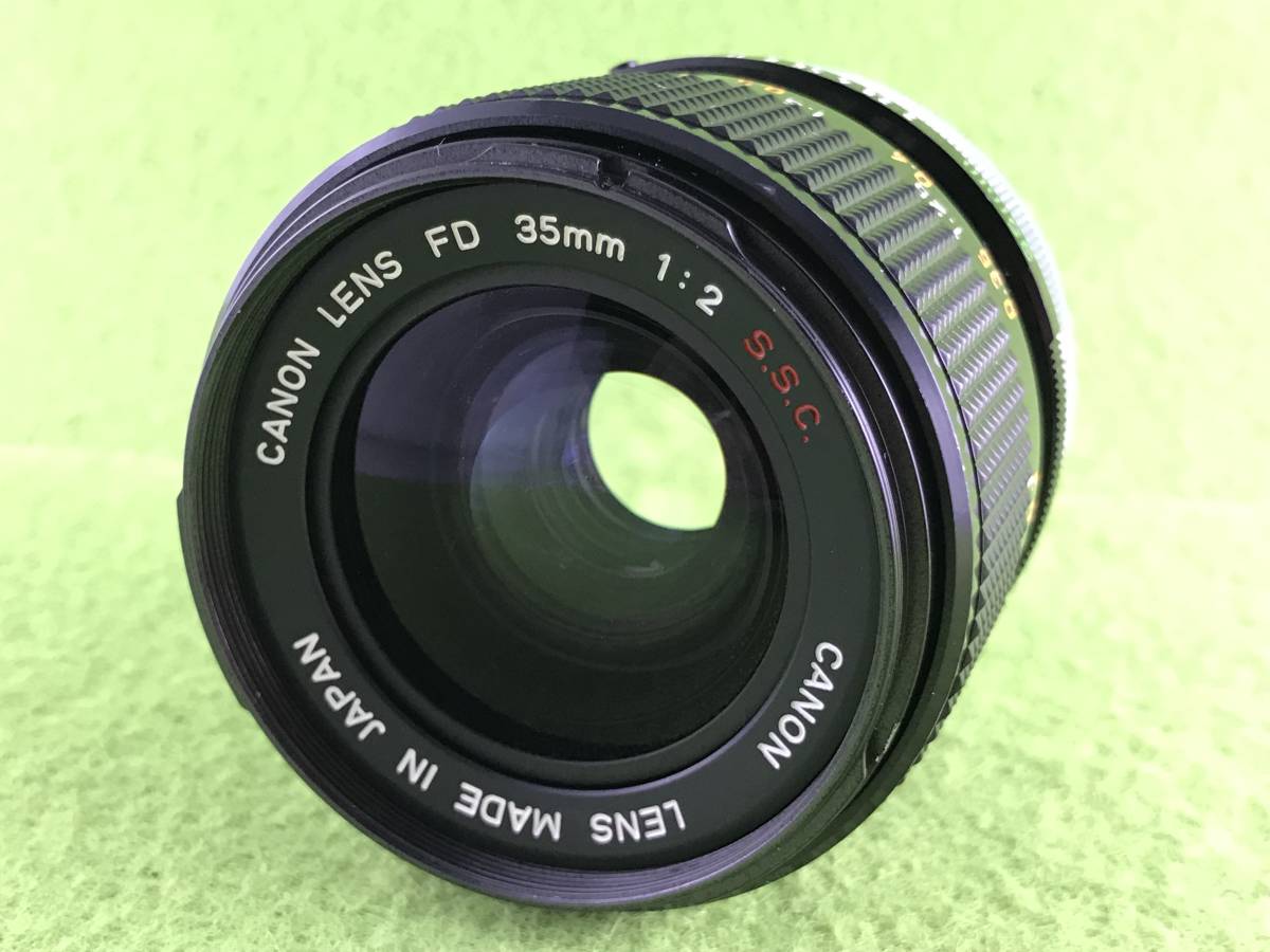 【1907010】キャノン CANON LENS FD 35mm F2 S.S.C. ジャンク品