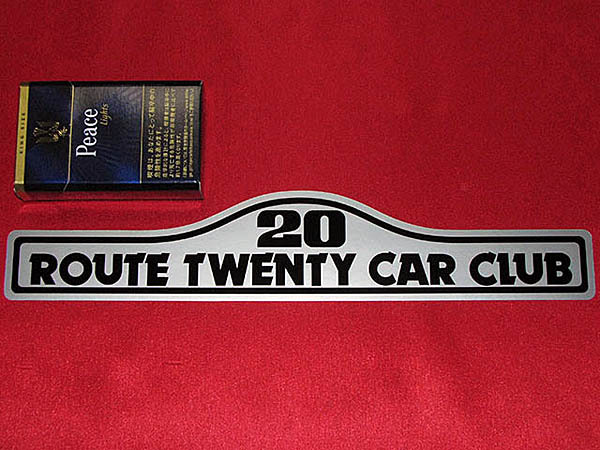 100%新品，お得 1970年代 暴走族ステッカー CRS連合 ルート20カー 