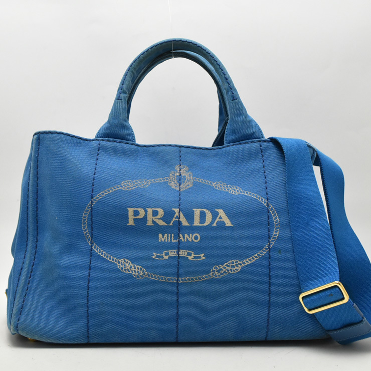 1円◇PRADA プラダ カナパ 2wayバッグ ショルダーバッグ トートバッグ 