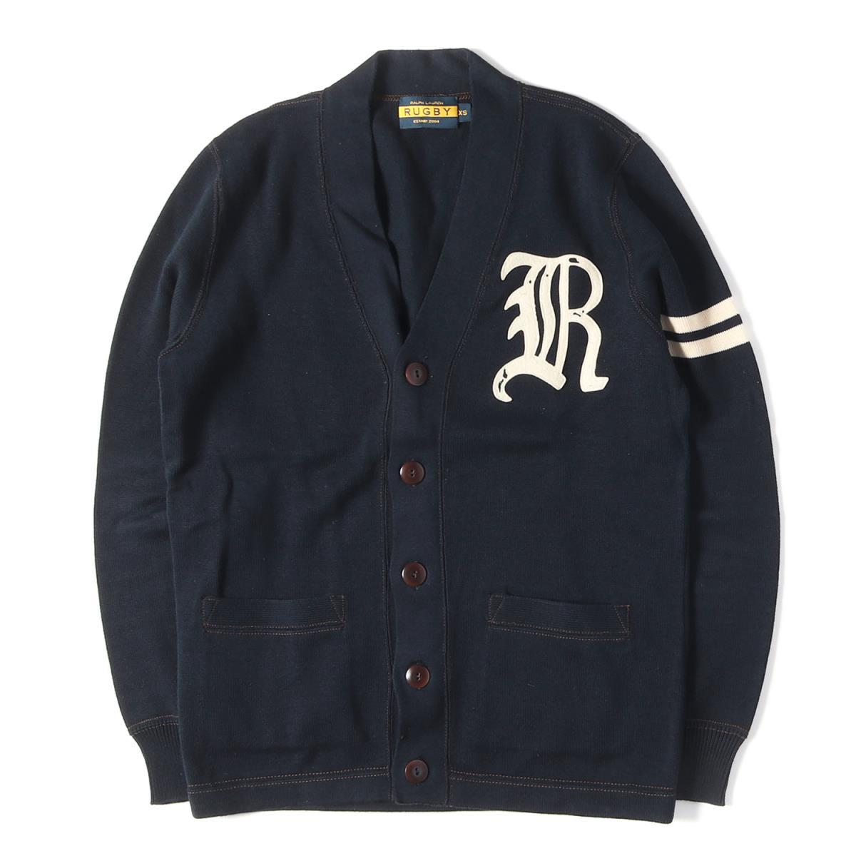 美品 Ralph Lauren RUGBY ラルフローレン ラグビー Rワッペン レタード