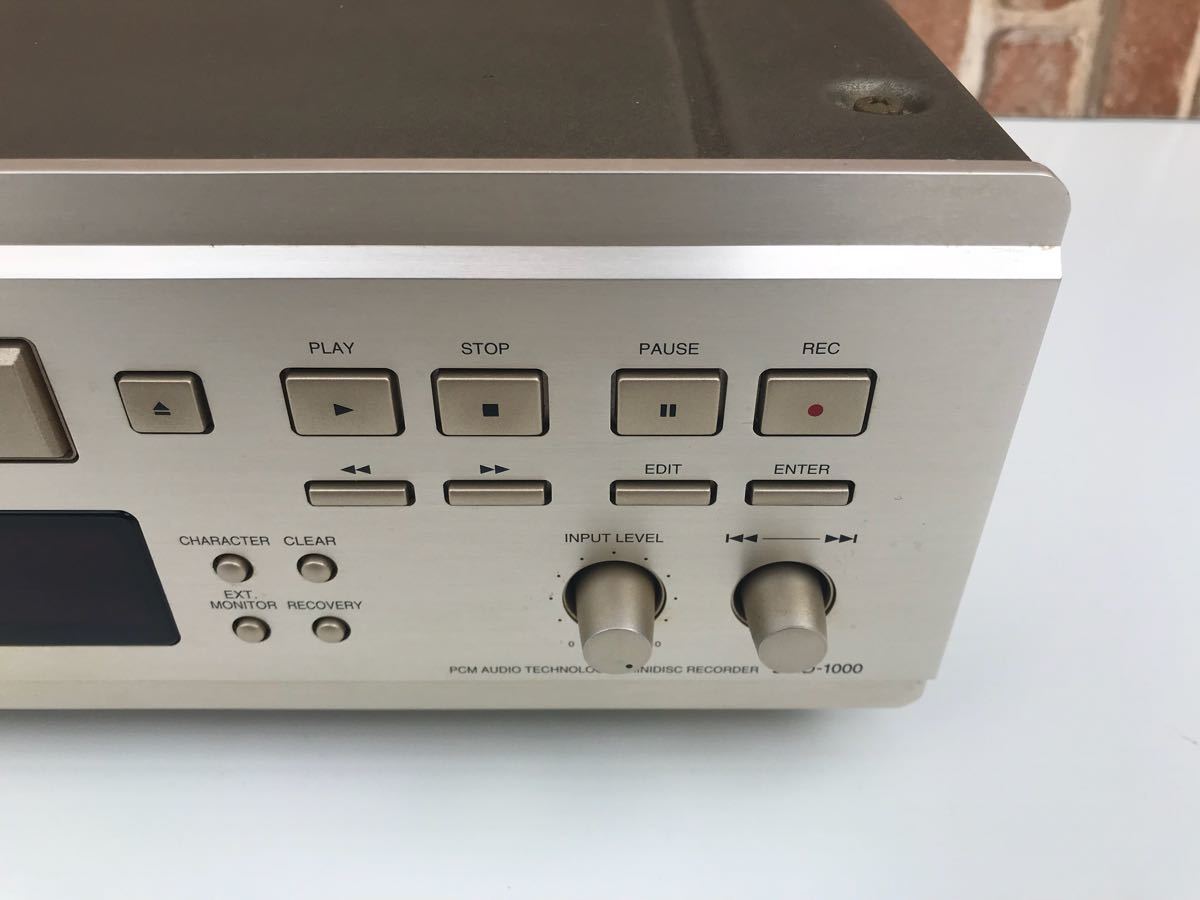 DENON デノン MDデッキ DMD-1000 【ジャンク】