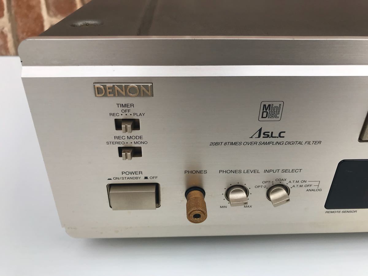 DENON デノン MDデッキ DMD-1000 【ジャンク】