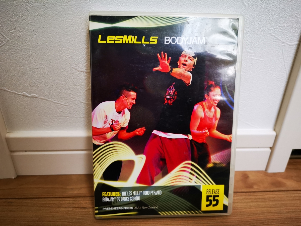 LESMILLS BODYJAM 55 CD DVD ボディジャム55 CD DVD コリオシート