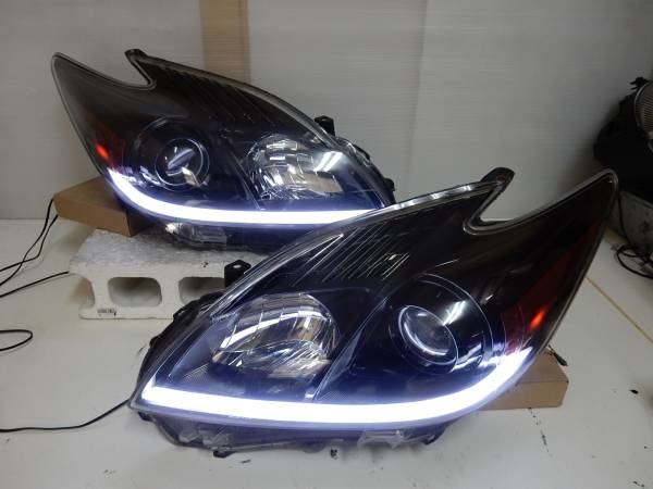 30 前期 プリウス US仕様 LED ライン 純正加工ヘッドライト 【公式通販】