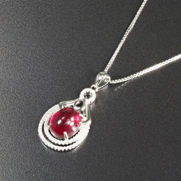 【途切れない輝き】 【天然石】 【8.04ct】 14万円 刻印有 ルビー ダイヤモンド ネックレス 《限定５点》 PT 【ハイクオリティー】S-37-2-3 ダイヤモンドの直径から導くカラットやサイズと大きさ、重量の一覧