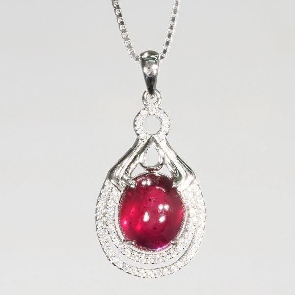 【途切れない輝き】 【天然石】 【8.04ct】 14万円 刻印有 ルビー ダイヤモンド ネックレス 《限定５点》 PT 【ハイクオリティー】S-37-2-3 ダイヤモンドの直径から導くカラットやサイズと大きさ、重量の一覧